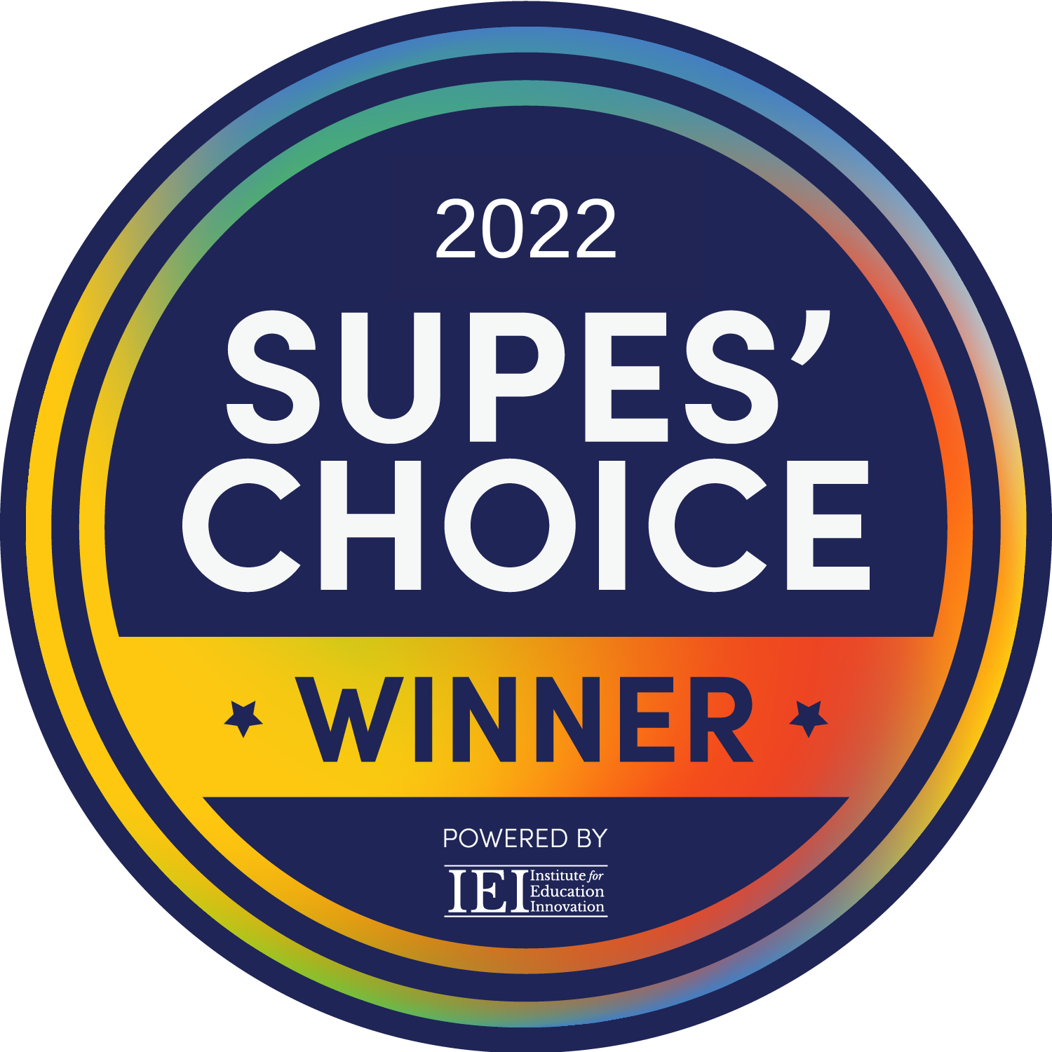 2022 Supes Choice Winner Badge